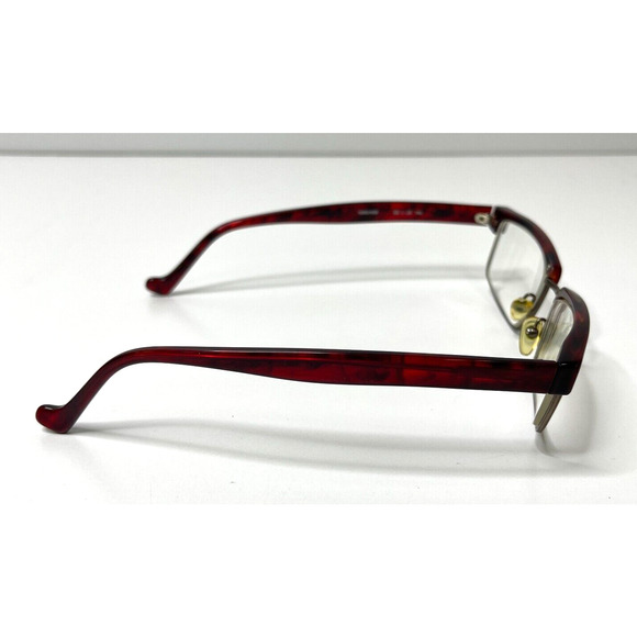 OGI Evolution Eyeglasses Frame Germany 9065/408 53-20-145 Marble Red Frame Only - Picture 7 of 9